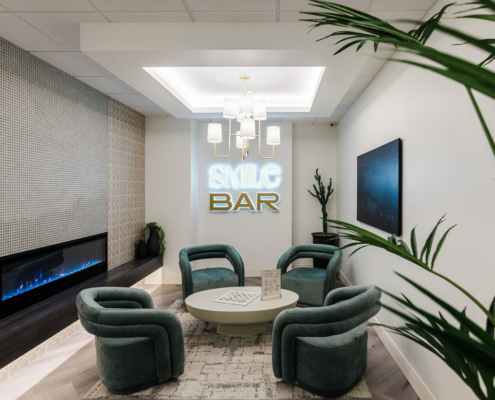 smile bar dental office design