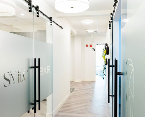 smile bar dental office design