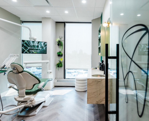 smile bar dental office design