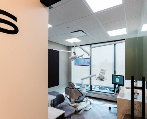 smile bar dental office design